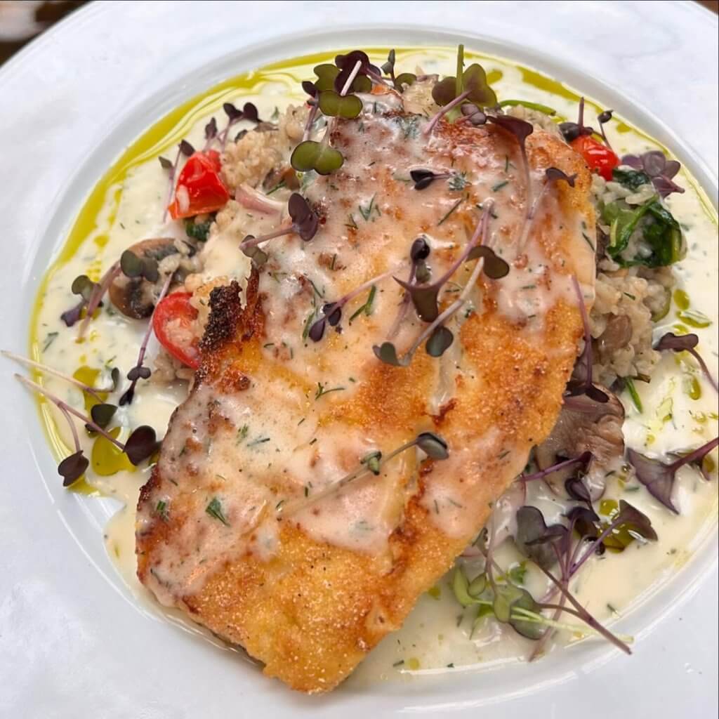 Franks cornmeal crusted trigger fish-onlypawleys